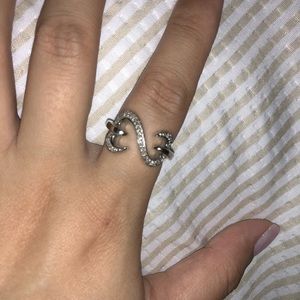 Jane Seymour Open Heart ring